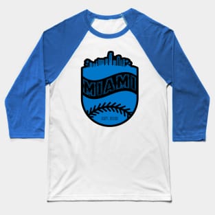 Miami Baseball 02 Baseball T-Shirt